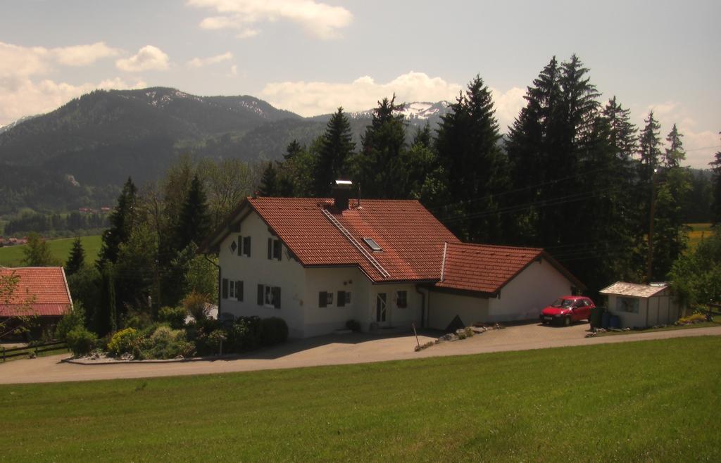 Ferienwohnung Unglert Wertach Exteriér fotografie