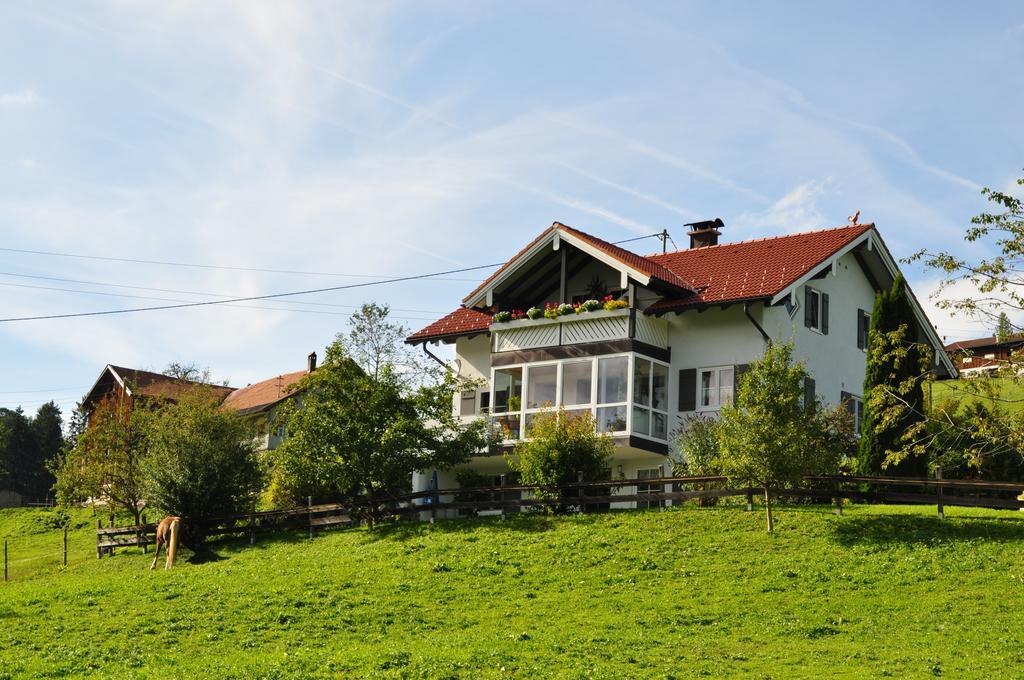 Ferienwohnung Unglert Wertach Exteriér fotografie